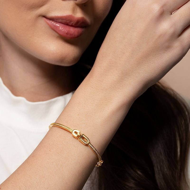 BRACELETE CRAVEJADO COM ZIRCÔNIAS