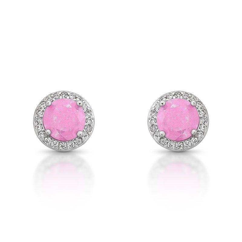 CONJUNTO COLAR ELOS FINOS PINGENTE REDONDO E BRINCO